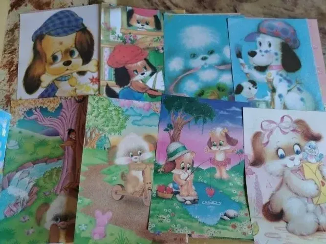 Papéis de Carta Antigos Anos 80 e 90 Sortidos 20 unidades