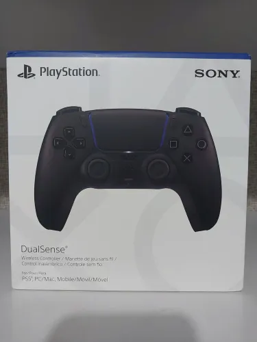 Dualsense Midnight Black Original Sony PS5 - Novo e Lacrado + Nota Fiscal Garantia 90 Dias