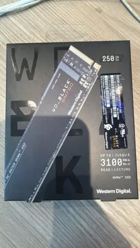 Ssd Nvme WD black Sn750 250gb
