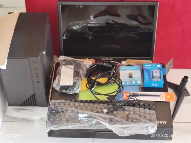 PC COMPLETO NOVO - IDEAL PARA ESTUDOS E ESCRITÓRIO