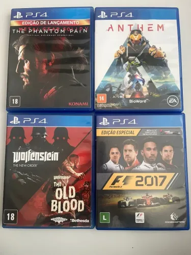 Jogos playstation 4