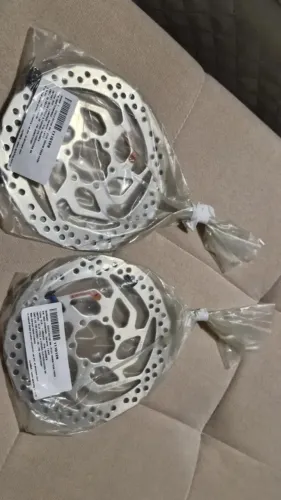 Par de discos de freio shimano 160mm/ NOVO
