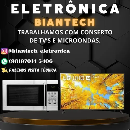 Consertos de TVs a domicílio 