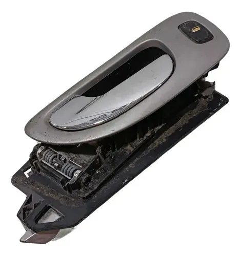 Maçaneta Interna Traseira Esquerda Peugeot 307 2008 Preto Dianteira/traseira