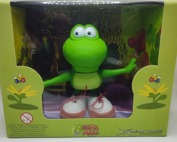 Boneco sapo xule na caixa (lacrado)