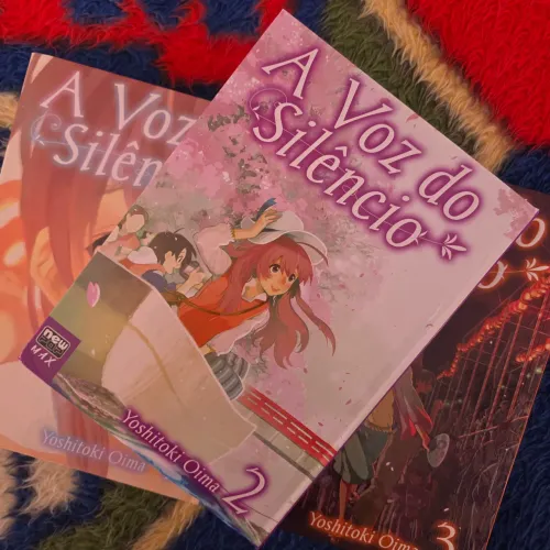 Mangá A Voz do Silêncio Yoshitoki Oima volumes 2, 3 e 4 ed capa dura