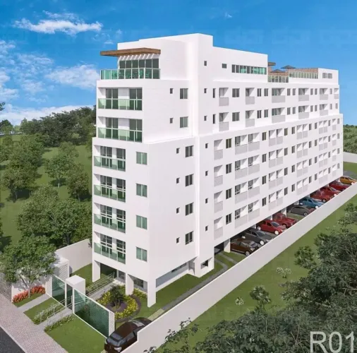 Edf. Solar Clarice Lispector - Apartamento 1 quartos 1 suítes 33m² e 1 vaga lazer completo