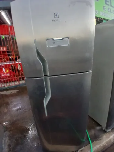 Geladeira inox