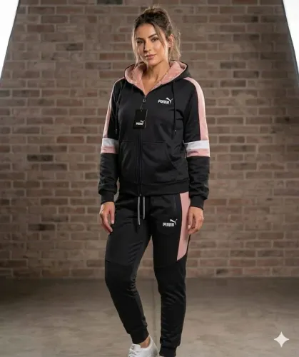 Cojunto feminino peluciado