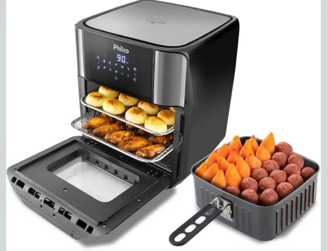 Air Fryer Oven Philco 12L PFR2200P | Fritadeira, 127V