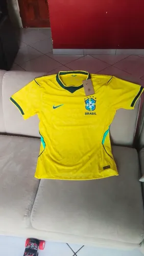 Camisa do Brasil aerofit top de linha 