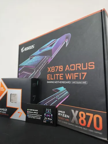 Kit Ryzen 7 9800x3D + X870 Aorus Elite Wifi7 