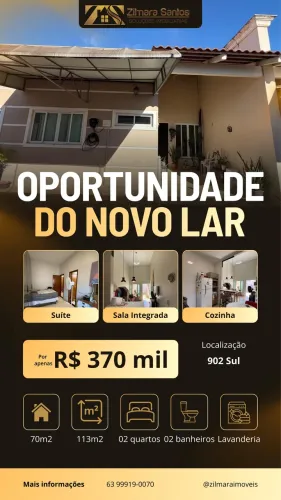 VENDO CASA 902 SUL PALMAS