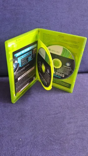 Jogo de game exbox 360 2 cds watch dogs