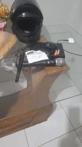 Microfone com defeito 
