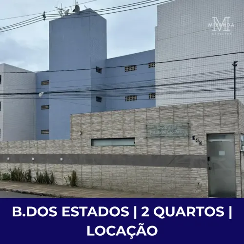 Apartamento para alugar no Bairro dos Estados, com 2 quartos