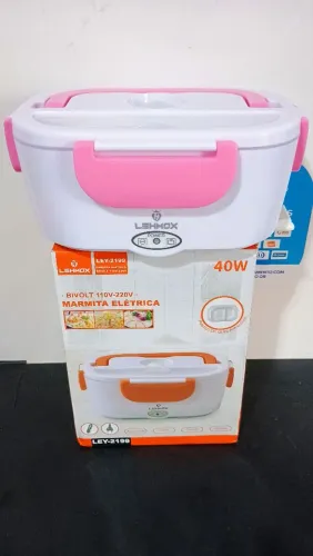 Marmita elétrica com cabo veicular e cabo de tomada padrão / OFERTA IMPERDÍVEL