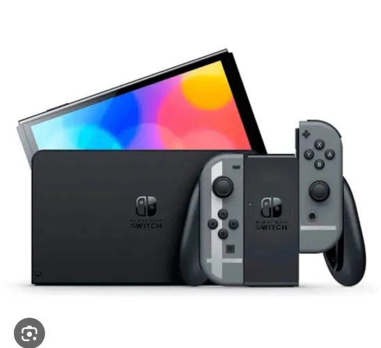 Nintendo switch oled Smash Bros. ed., case + protector)