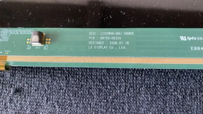 Display LCD LC320WXN-SBA1 para TV 32