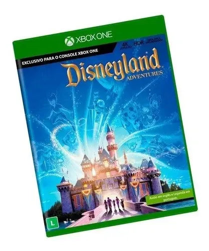 Kinect Disneyland Adventures Xbox One Mídia Física Lacrada
