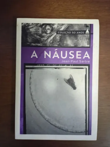 Livro A náusea- jean  paul Sartre 