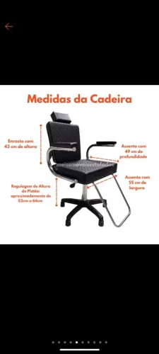 VENDE-SE CADEIRA DE SALÃO/BARBEARIA