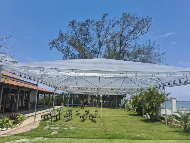 Tenda 8 x 8 m