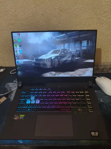Notebook Gamer ASUS ROG Strix G15 - Ryzen 7 | RTX 3050 Ti | 24GB RAM | SSD 512GB