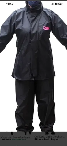 Capa chuva moto Piracapas