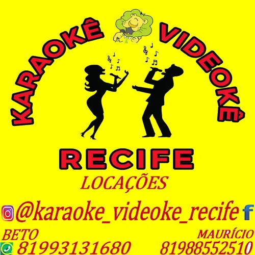 Aluguel karaoke videoke Recife e Jaboatão.