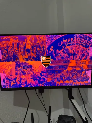 Monitor gamer + Braço articulado duplo