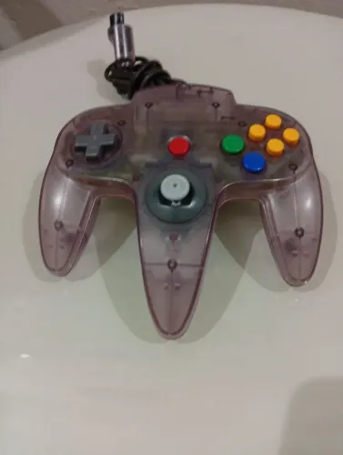 Controle original Nintendo 64 edição sabores Jaboticaba 