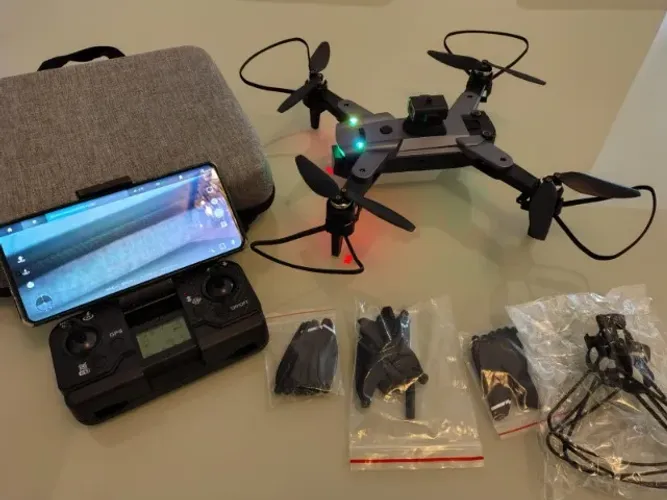 Drone S166 GPS WiFi 5G Câmera Dupla