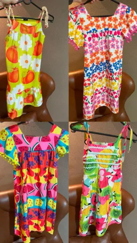 Vestidos infantis para meninas