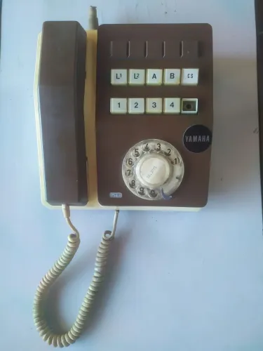 Telefone Antigo de Disco Central PAB/KS