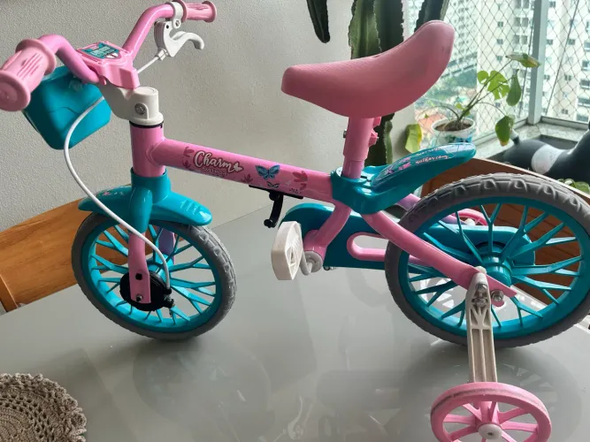 Bicicleta Infantil Nathor Charm Aro 12 - Pouco Usada - R$ 150