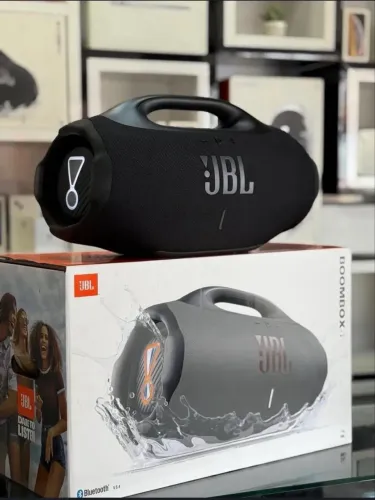 JBL BOOMBOX 4 PRETA NOVA LACRADA