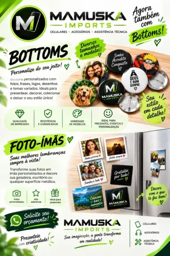 Botons e Polaroid 