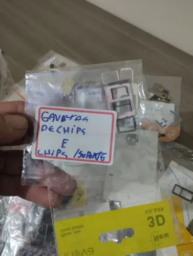 Peças de celulares caixa
