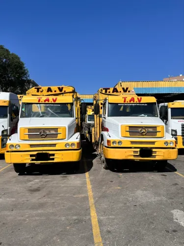 Mercedes 1620 com munck