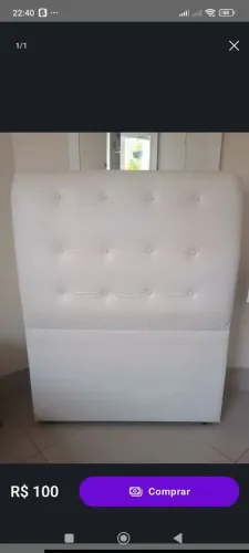 Cabeceira em ótimo estado