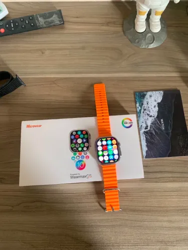 Relogio Smartwatch W69+ Ultra 49mm Serie 10 Amoled 2025 Nfc