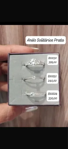 anél prata 925 rommanel