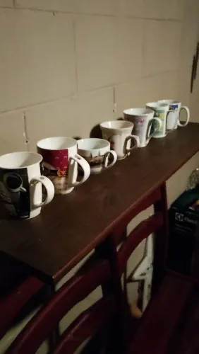 Xícaras para decoração 