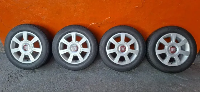 Jogo de Rodas Aro 14 BRW Furação 4x100 + Pneus Pirelli 175 x 65 Cinturato P1_Aceito Cartão