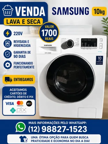 Lava e seca Samsung 10kg