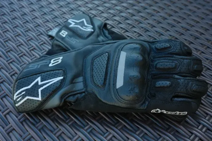 Luva Alpinestars Sp-8 V2 Preto/cinza