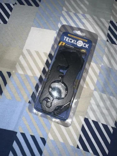 Trava de Manete + Trava de Capacete Tecklock - NOVAS