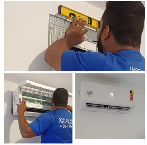 AR-CONDICIONADO: INSTALAÇÃO, LIMPEZA, REGARGA DE GÁS, REMOÇÃO E CONCERTOS.