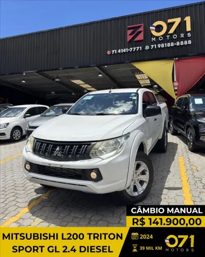 Mitsubishi L200 2.4 16V Turbo Diesel Sport GL CD 4P 4X4 Manual 2024